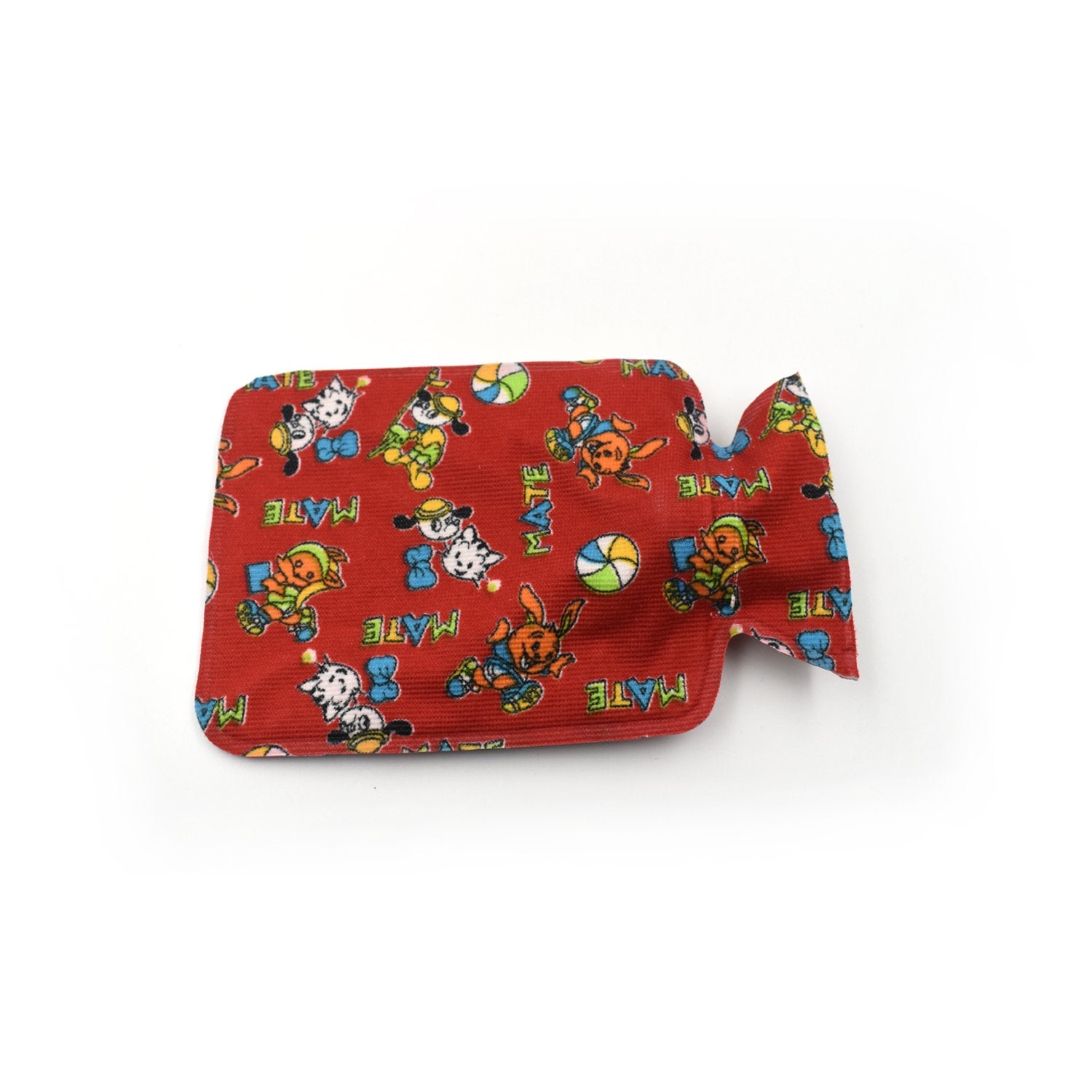 Small rubber heating pad bag for hot water and pain relief. Small rubber heating pad bag for hot water and pain relief.